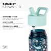 imageSimple Modern Blippi Kids Water Bottle Plastic BPAFree Tritan Cup with Leak Proof Straw Lid  Reusable and Durable for Toddlers Boys  Summit Collection  12oz Blippi Space Solar System