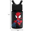 imageSimple Modern Blippi Kids Water Bottle Plastic BPAFree Tritan Cup with Leak Proof Straw Lid  Reusable and Durable for Toddlers Boys  Summit Collection  12oz Blippi SpaceMarvelSpidey Kid