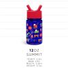 imageSimple Modern Blippi Kids Water Bottle Plastic BPAFree Tritan Cup with Leak Proof Straw Lid  Reusable and Durable for Toddlers Boys  Summit Collection  12oz Blippi Space Solar System