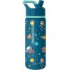 imageSimple Modern Kids Summit Water Bottle with Straw Lid  Blippi 14oz Stainless Steel Cup Insulated Tumbler for Toddlers School  Blippi SpaceBlippi Space
