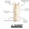 imageSimple Modern Kids Summit Water Bottle with Straw Lid  Blippi 14oz Stainless Steel Cup Insulated Tumbler for Toddlers School  Blippi SpaceChloe Floral