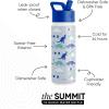 imageSimple Modern Kids Summit Water Bottle with Straw Lid  Blippi 14oz Stainless Steel Cup Insulated Tumbler for Toddlers School  Blippi SpaceDinosaur Roar