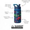 imageSimple Modern Kids Summit Water Bottle with Straw Lid  Blippi 14oz Stainless Steel Cup Insulated Tumbler for Toddlers School  Blippi SpaceMonster Truck Rally