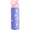 imageSimple Modern Kids Summit Water Bottle with Straw Lid  Blippi 14oz Stainless Steel Cup Insulated Tumbler for Toddlers School  Blippi SpacePeppa Pig Bubbles