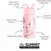 imageSimple Modern Kids Summit Water Bottle with Straw Lid  Blippi 14oz Stainless Steel Cup Insulated Tumbler for Toddlers School  Blippi SpacePink Ballerina