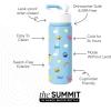 imageSimple Modern Kids Summit Water Bottle with Straw Lid  Blippi 14oz Stainless Steel Cup Insulated Tumbler for Toddlers School  Blippi SpaceSesame Street Pals