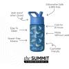 imageSimple Modern Kids Summit Water Bottle with Straw Lid  Blippi 14oz Stainless Steel Cup Insulated Tumbler for Toddlers School  Blippi SpaceShark Shiver