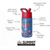 imageSimple Modern Kids Summit Water Bottle with Straw Lid  Blippi 14oz Stainless Steel Cup Insulated Tumbler for Toddlers School  Blippi SpaceSports Balls