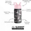 imageSimple Modern Kids Summit Water Bottle with Straw Lid  Blippi 14oz Stainless Steel Cup Insulated Tumbler for Toddlers School  Blippi SpaceUnicorn Fields