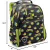 imageSimple Modern Medium Blippi Toddler Backpack for School Girls and Boys  Kindergarten Elementary Kids Backpack  Fletcher Collection  Kids  15quot tall  Blippi SpaceTmnt Turtles Unite