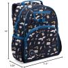 imageSimple Modern Medium Blippi Toddler Backpack for School Girls and Boys  Kindergarten Elementary Kids Backpack  Fletcher Collection  Kids  15quot tall  Blippi SpaceHarry Potter Magical Mashup