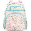 imageSimple Modern Medium Blippi Toddler Backpack for School Girls and Boys  Kindergarten Elementary Kids Backpack  Fletcher Collection  Kids  15quot tall  Blippi SpaceConfetti