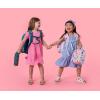imageSimple Modern Medium Blippi Toddler Backpack for School Girls and Boys  Kindergarten Elementary Kids Backpack  Fletcher Collection  Kids  15quot tall  Blippi SpaceDisney Moana Oceana
