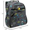 imageSimple Modern Medium Blippi Toddler Backpack for School Girls and Boys  Kindergarten Elementary Kids Backpack  Fletcher Collection  Kids  15quot tall  Blippi SpaceDc Batman Pow