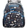 imageSimple Modern Medium Blippi Toddler Backpack for School Girls and Boys  Kindergarten Elementary Kids Backpack  Fletcher Collection  Kids  15quot tall  Blippi SpaceHarry Potter Magical Mashup