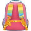 imageSimple Modern Medium Blippi Toddler Backpack for School Girls and Boys  Kindergarten Elementary Kids Backpack  Fletcher Collection  Kids  15quot tall  Blippi SpaceRainbow Stripes