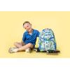 imageSimple Modern Medium Blippi Toddler Backpack for School Girls and Boys  Kindergarten Elementary Kids Backpack  Fletcher Collection  Kids  15quot tall  Blippi SpaceDisney Pixar Mashup on Blue