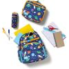 imageSimple Modern Medium Blippi Toddler Backpack for School Girls and Boys  Kindergarten Elementary Kids Backpack  Fletcher Collection  Kids  15quot tall  Blippi SpaceDisney Tropical Stitch