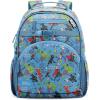 imageSimple Modern Medium Blippi Toddler Backpack for School Girls and Boys  Kindergarten Elementary Kids Backpack  Fletcher Collection  Kids  15quot tall  Blippi SpaceMarvel Avengers Heroes