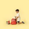 imageSimple Modern Medium Blippi Toddler Backpack for School Girls and Boys  Kindergarten Elementary Kids Backpack  Fletcher Collection  Kids  15quot tall  Blippi SpaceDisney Cars Lightning Speed