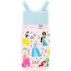 imageSimple Modern Blippi Kids Water Bottle Plastic BPAFree Tritan Cup with Leak Proof Straw Lid  Reusable and Durable for Toddlers Boys  Summit Collection  12oz Blippi SpaceDisneyPrincess Rainbows