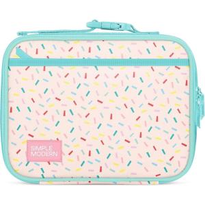 imageSimple Modern Blippi Kids Lunch Box for School  Reusable Insulated Lunch Bag for Toddler Girl and Boy  Meal Containers with Exterior ampamp Interior Pockets  Hadley Collection  Blippi SpaceConfetti