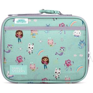 imageSimple Modern Blippi Kids Lunch Box for School  Reusable Insulated Lunch Bag for Toddler Girl and Boy  Meal Containers with Exterior ampamp Interior Pockets  Hadley Collection  Blippi SpaceGabbys Dollhouse Gabbys Friends