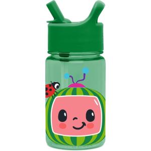 imageSimple Modern Blippi Kids Water Bottle Plastic BPAFree Tritan Cup with Leak Proof Straw Lid  Reusable and Durable for Toddlers Boys  Summit Collection  12oz Blippi SpaceCoComelon Watermelon