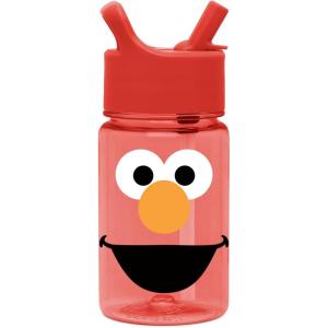 imageSimple Modern Blippi Kids Water Bottle Plastic BPAFree Tritan Cup with Leak Proof Straw Lid  Reusable and Durable for Toddlers Boys  Summit Collection  12oz Blippi SpaceSesame Street Elmo Big Face