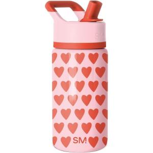 imageSimple Modern Kids Summit Water Bottle with Straw Lid  Blippi 14oz Stainless Steel Cup Insulated Tumbler for Toddlers School  Blippi SpaceSweetheart