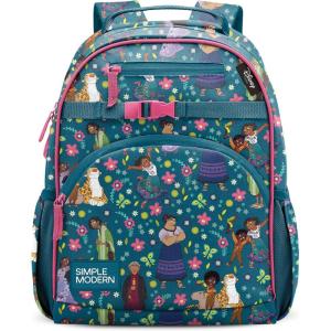 imageSimple Modern Medium Blippi Toddler Backpack for School Girls and Boys  Kindergarten Elementary Kids Backpack  Fletcher Collection  Kids  15quot tall  Blippi SpaceDisney Encanto