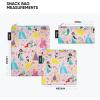 imageSimple Modern Disney Pixar Reusable Snack Bags for Kids Girls Boys  Food Safe BPA ampamp Phthalate Free Polyester Zip Pouches  Washable Sandwich Bag  Ellie Collection  3 pack  Pixar Mashup on BlueDisney Princess Rainbow