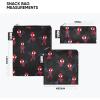 imageSimple Modern Disney Pixar Reusable Snack Bags for Kids Girls Boys  Food Safe BPA ampamp Phthalate Free Polyester Zip Pouches  Washable Sandwich Bag  Ellie Collection  3 pack  Pixar Mashup on BlueMarvel Spidey Kid