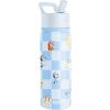 imageSimple Modern Kids Summit Water Bottle with Straw Lid  Disney Pixar Monsters Inc 18oz Stainless Steel Cup Insulated Tumbler for Boys Girls School  Dream TeamBluey Checkmate