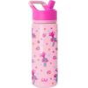 imageSimple Modern Kids Summit Water Bottle with Straw Lid  Disney Pixar Monsters Inc 18oz Stainless Steel Cup Insulated Tumbler for Boys Girls School  Dream TeamTrolls Poppy Mashup