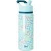 imageSimple Modern Kids Summit Water Bottle with Straw Lid  Disney Pixar Monsters Inc 18oz Stainless Steel Cup Insulated Tumbler for Boys Girls School  Dream TeamDisneyCheers to Mickey Ears