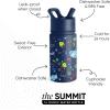 imageSimple Modern Kids Summit Water Bottle with Straw Lid  Disney Pixar Monsters Inc 18oz Stainless Steel Cup Insulated Tumbler for Boys Girls School  Dream TeamDisneyMonsters Inc Dream Team