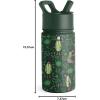 imageSimple Modern Kids Summit Water Bottle with Straw Lid  Disney Pixar Monsters Inc 18oz Stainless Steel Cup Insulated Tumbler for Boys Girls School  Dream TeamDisneyEncanto Oh  Bruno
