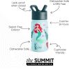 imageSimple Modern Kids Summit Water Bottle with Straw Lid  Disney Pixar Monsters Inc 18oz Stainless Steel Cup Insulated Tumbler for Boys Girls School  Dream TeamDisneyThe Little Mermaid Ariels Treasures