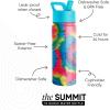 imageSimple Modern Kids Summit Water Bottle with Straw Lid  Disney Pixar Monsters Inc 18oz Stainless Steel Cup Insulated Tumbler for Boys Girls School  Dream TeamTieDye