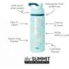 imageSimple Modern Kids Summit Water Bottle with Straw Lid  Disney Pixar Monsters Inc 18oz Stainless Steel Cup Insulated Tumbler for Boys Girls School  Dream TeamDisneyCheers to Mickey Ears
