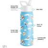imageSimple Modern Kids Summit Water Bottle with Straw Lid  Disney Pixar Monsters Inc 18oz Stainless Steel Cup Insulated Tumbler for Boys Girls School  Dream TeamBluey Sky