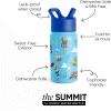 imageSimple Modern Kids Summit Water Bottle with Straw Lid  Disney Pixar Monsters Inc 18oz Stainless Steel Cup Insulated Tumbler for Boys Girls School  Dream TeamDisneyToy Story Andys Toys