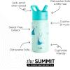 imageSimple Modern Kids Summit Water Bottle with Straw Lid  Disney Pixar Monsters Inc 18oz Stainless Steel Cup Insulated Tumbler for Boys Girls School  Dream TeamDisneyFrozen Elsas Snowflake