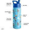 imageSimple Modern Kids Summit Water Bottle with Straw Lid  Disney Pixar Monsters Inc 18oz Stainless Steel Cup Insulated Tumbler for Boys Girls School  Dream TeamDisneyToy Story Andys Toys
