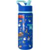 imageSimple Modern Kids Summit Water Bottle with Straw Lid  Disney Pixar Monsters Inc 18oz Stainless Steel Cup Insulated Tumbler for Boys Girls School  Dream TeamDisneyPixar Mashup on Blue