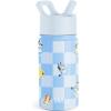 imageSimple Modern Kids Summit Water Bottle with Straw Lid  Disney Pixar Monsters Inc 18oz Stainless Steel Cup Insulated Tumbler for Boys Girls School  Dream TeamBluey Checkmate