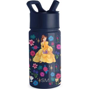 imageSimple Modern Kids Summit Water Bottle with Straw Lid  Disney Pixar Monsters Inc 18oz Stainless Steel Cup Insulated Tumbler for Boys Girls School  Dream TeamDisneyBelles Garden