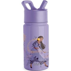 imageSimple Modern Kids Summit Water Bottle with Straw Lid  Disney Pixar Monsters Inc 18oz Stainless Steel Cup Insulated Tumbler for Boys Girls School  Dream TeamDisney WishAshas Adventure