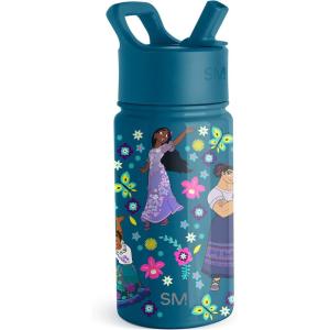 imageSimple Modern Kids Summit Water Bottle with Straw Lid  Disney Pixar Monsters Inc 18oz Stainless Steel Cup Insulated Tumbler for Boys Girls School  Dream TeamDisneyEncanto